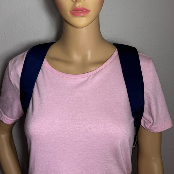 Vera Bradley Small Backpack in Performance Twill Navy Blue NWT - Picture 8 of 12